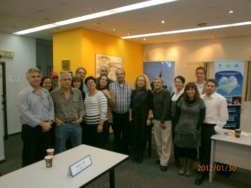 משתתפי הקורס הראשון לגישור